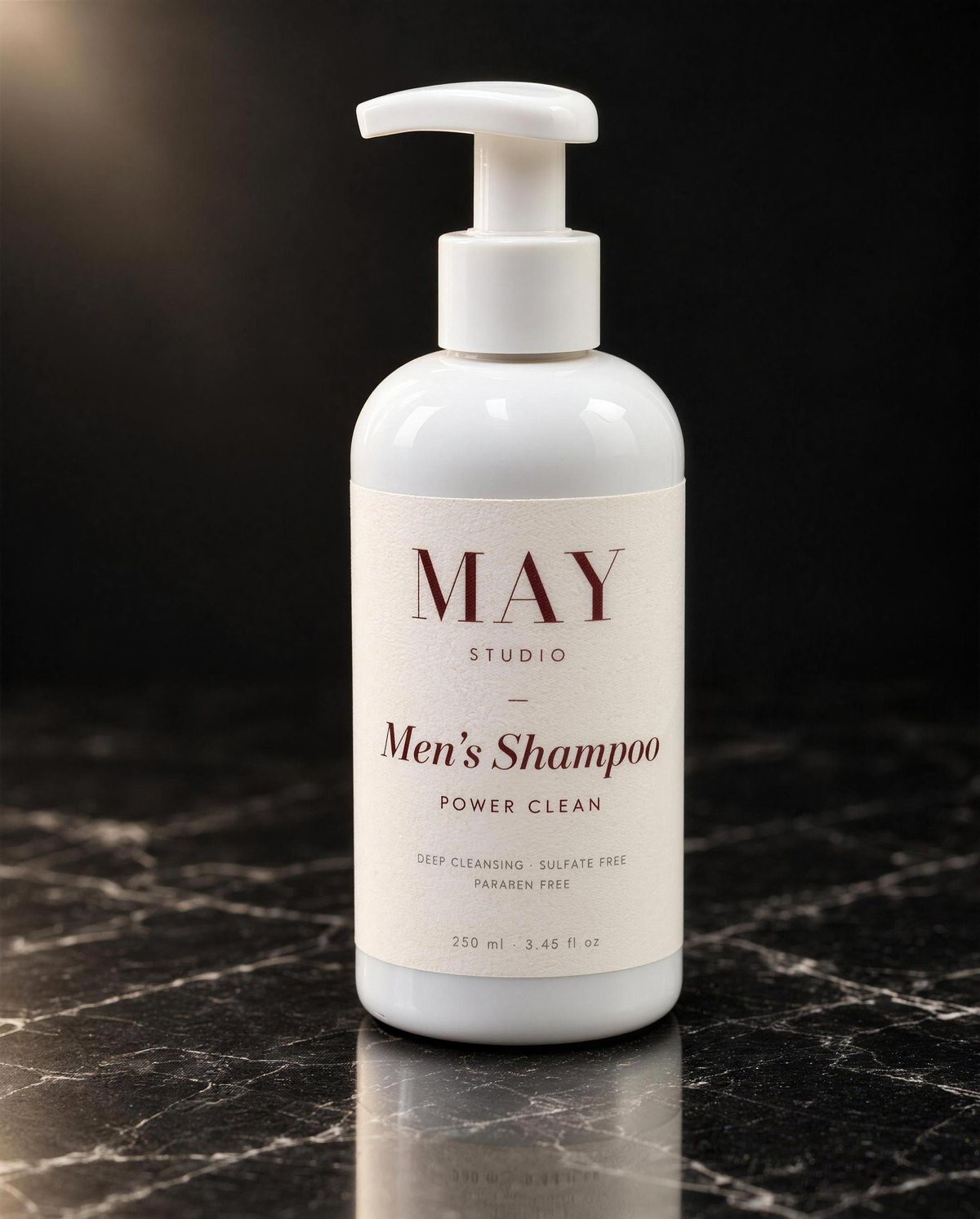 MAY Studio Men's Shampoo, Power Clean, 250 ml